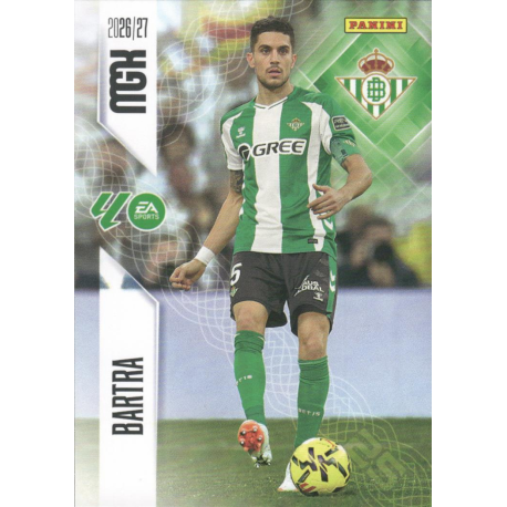 Hazte con Bartra Real Betis Megacracks 2026-27 Panini card