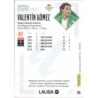 Consigue ahora Valentín Gómez Real Betis Megacracks 2026-27 carta