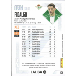 Hazte con Fidalgo Real Betis Carta colección Megacracks 2026-27