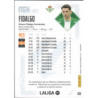 Hazte con Fidalgo Real Betis Carta colección Megacracks 2026-27