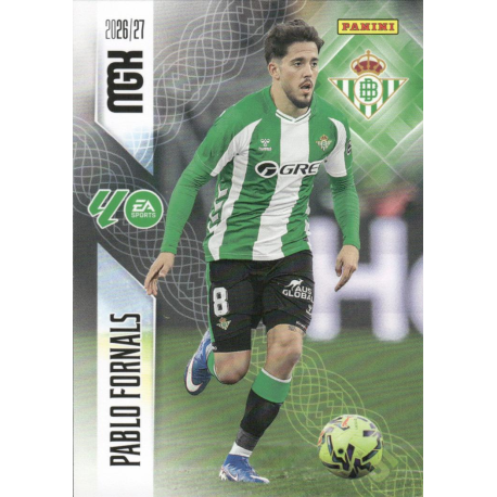 Busca y compra Pablo Fornals Real Betis Card colección Megacracks 2026-27