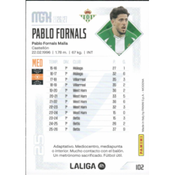 Busca y compra Pablo Fornals Real Betis Card colección Megacracks 2026-27