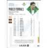 Busca y compra Pablo Fornals Real Betis Card colección Megacracks 2026-27