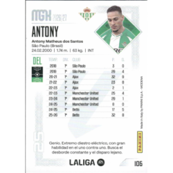 Hazte con Antony Real Betis Cromos Megacracks 2026-27