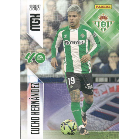 Busca y compra Cucho Hernández Real Betis Cards Panini Megacracks 2026-27