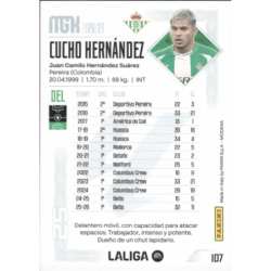 Busca y compra Cucho Hernández Real Betis Cards Panini Megacracks 2026-27