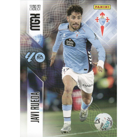 Colecciona Javi Rueda Celta Card colección Megacracks 2026-27