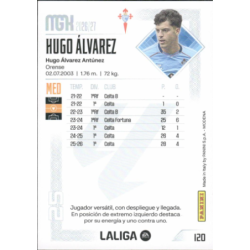 Compra Hugo Álvarez Celta Cards Panini Megacracks 2026-27