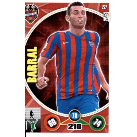 Barral Levante 227 Adrenalyn XL La Liga 2014-15