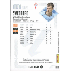 Completa tu colección Swedberg Celta Panini Megacracks LaLiga 2026-27