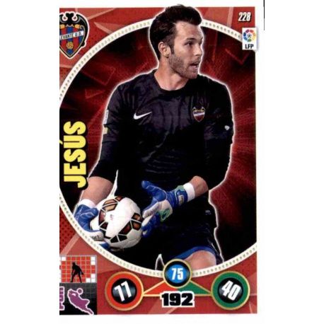 Jesús Levante 228 Adrenalyn XL La Liga 2014-15