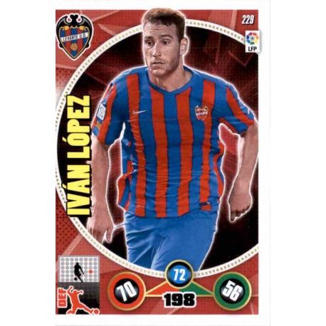 Iván López Levante 229 Adrenalyn XL La Liga 2014-15