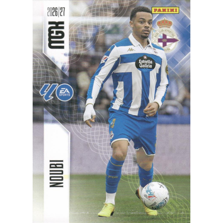 Completa tu colección Noubi Deportivo Panini Megacracks LaLiga EA Sports 2026-27