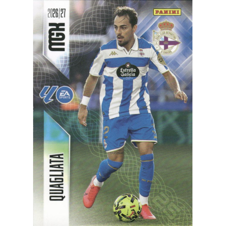 Hazte con Quagliata Deportivo Cards Panini Megacracks 2026-27