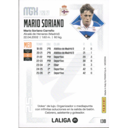 Hazte con Mario Soriano Deportivo Panini Megacracks 2026-27