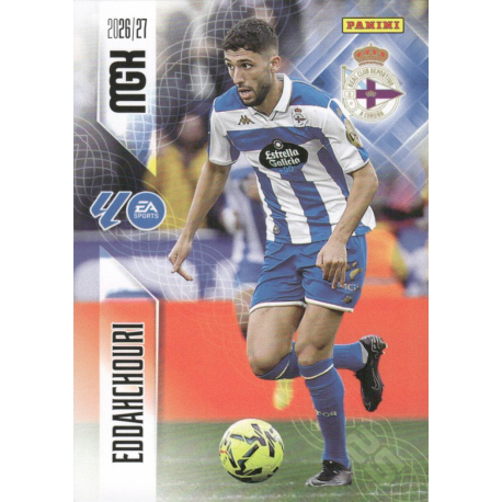 Encuentra Eddahchouri Deportivo Carta colección Megacracks 2026-27