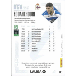 Encuentra Eddahchouri Deportivo Carta colección Megacracks 2026-27