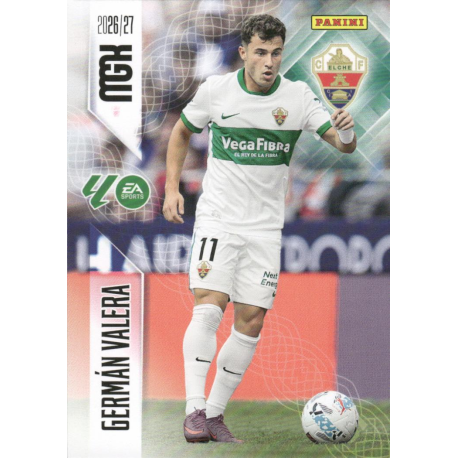 Consigue Germán Valera Elche Cartas Megacracks 2026-27