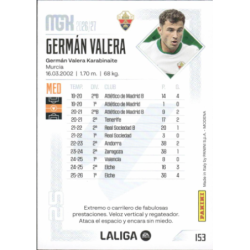 Consigue Germán Valera Elche Cartas Megacracks 2026-27