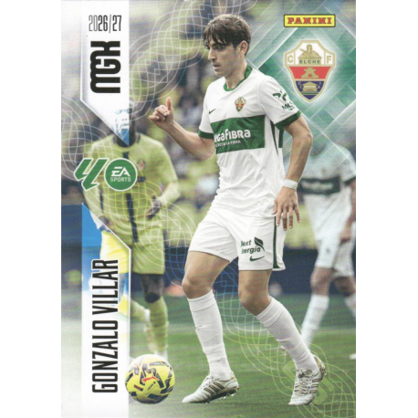Consigue Gonzalo Villar Elche Megacracks 2026-27 carta