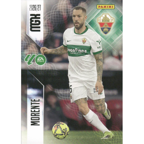 Consigue ahora Morente Elche Colección Panini Megacracks 2026-27