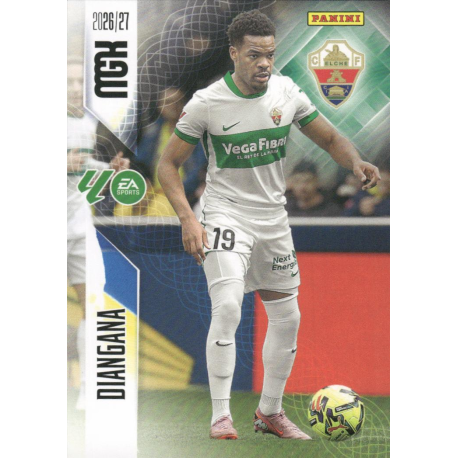 Añade a tu colección Diangana Elche Cartas Panini Megacracks 2026-27