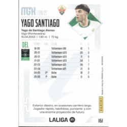 Encuentra Yago Santiago Elche Cartas Panini Megacracks 2026-27