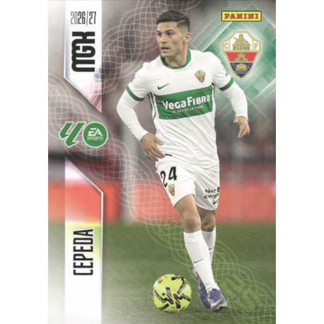 Encuentra Cepeda Elche Panini Megacracks LaLiga 2026-27
