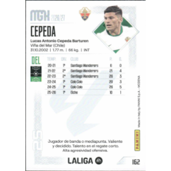 Encuentra Cepeda Elche Panini Megacracks LaLiga 2026-27