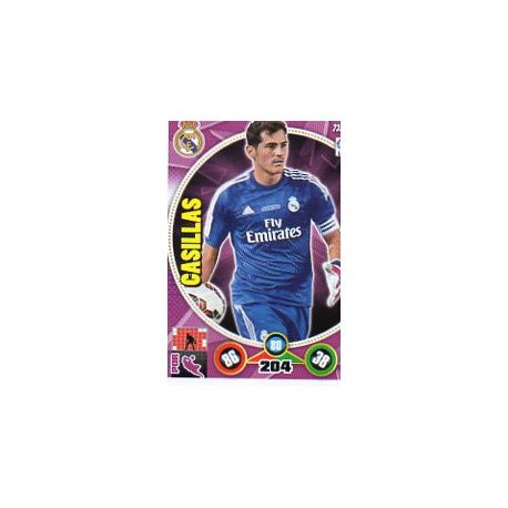 Casillas Real Madrid 235 Adrenalyn XL La Liga 2014-15