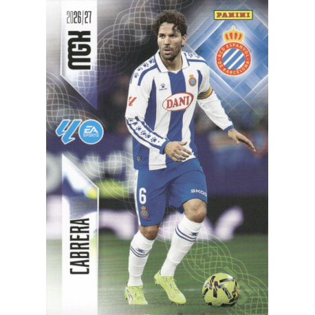 Añade a tu colección Cabrera Espanyol Panini MGK 2026-27