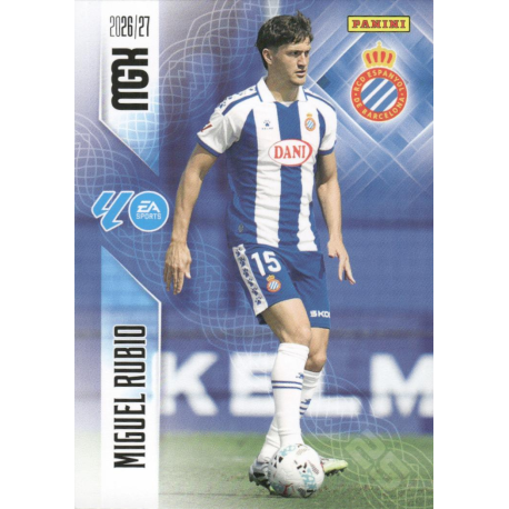 Colecciona Miguel Rubio Espanyol Panini Megacracks LaLiga EA Sports 2026-27