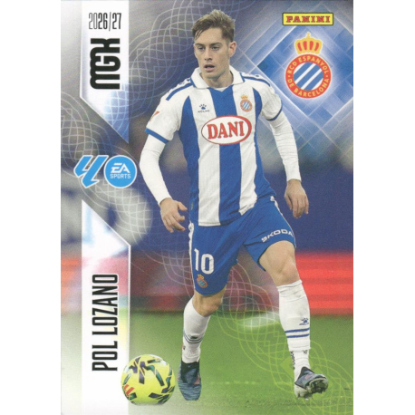 Completa tu colección Pol Lozano Espanyol Panini Megacracks 2026-27