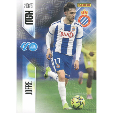 Colecciona Jofre Espanyol Panini Megacracks LaLiga EA Sports 2026-27
