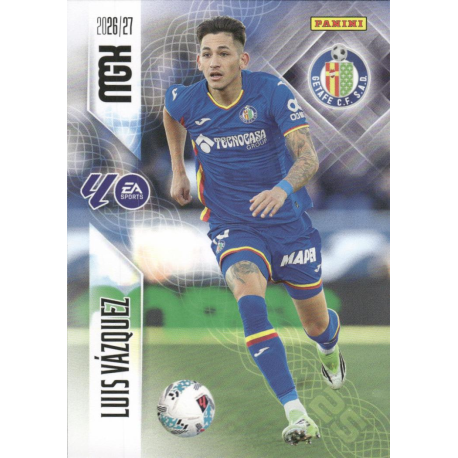 Encuentra Luis Vázquez Getafe Colección Megacracks 2026-27