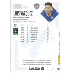 Encuentra Luis Vázquez Getafe Colección Megacracks 2026-27