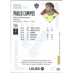 Consigue Pablo Campos Levante Cards Panini Megacracks 2026-27