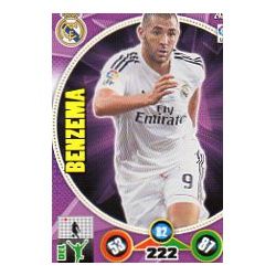 Benzema Real Madrid 245 Adrenalyn XL La Liga 2014-15