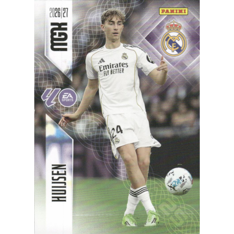 Consigue ahora Huijsen Real Madrid Card Megacracks 2026-27