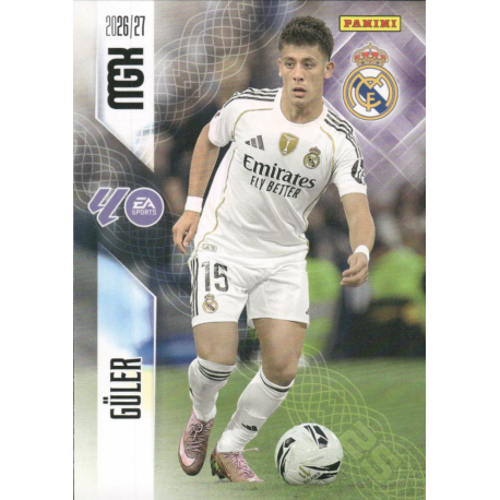 Añade a tu colección Güler Real Madrid Panini Megacracks 26-27