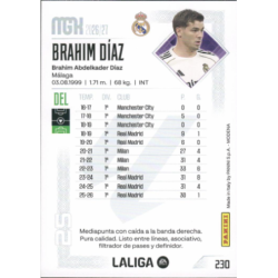Consigue Brahim Díaz Real Madrid Panini Megacracks 26-27