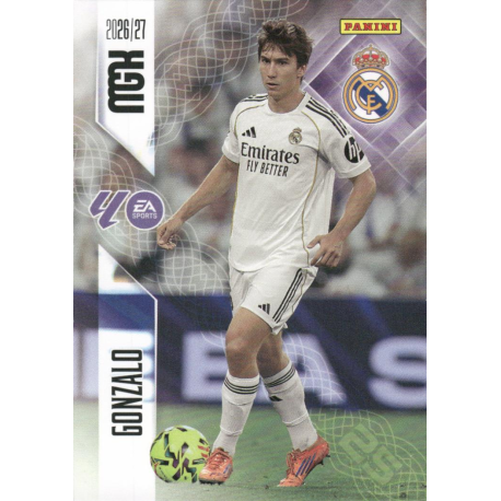 Hazte con Gonzalo Real Madrid Cards Megacracks 2026-27