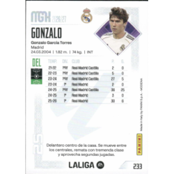 Hazte con Gonzalo Real Madrid Cards Megacracks 2026-27