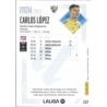 Consigue Carlos López Málaga Panini Megacracks LaLiga EA Sports 2026-27
