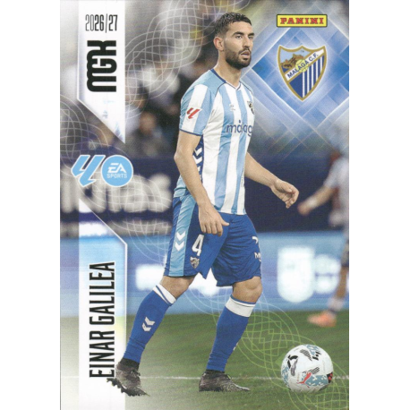 Compra Einar Galilea Málaga Megacracks 2026-27 Panini card