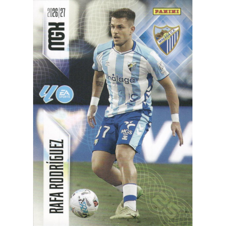Hazte con Rafa Rodríguez Málaga Megacracks 2026-27 LaLiga card