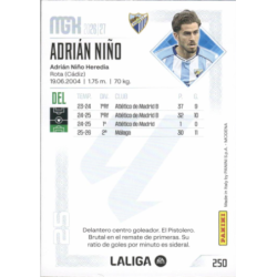 Encuentra Adrián Niño Málaga Panini Megacracks 2026-27