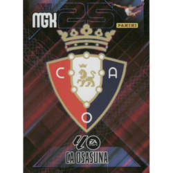 Completa tu colección Escudo Osasuna Megacracks 2026-27 card