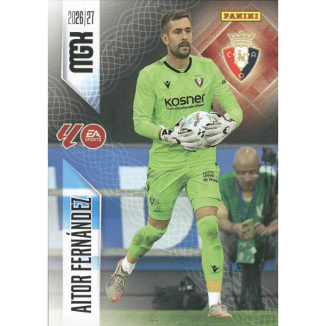 Colecciona Aitor Fernández Osasuna Megacracks LaLiga 2026-27