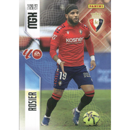 Busca y compra Rosier Osasuna Colección Panini Megacracks 2026-27